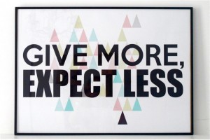 GiveMoreExpectLess