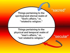Sacred-Secular Split